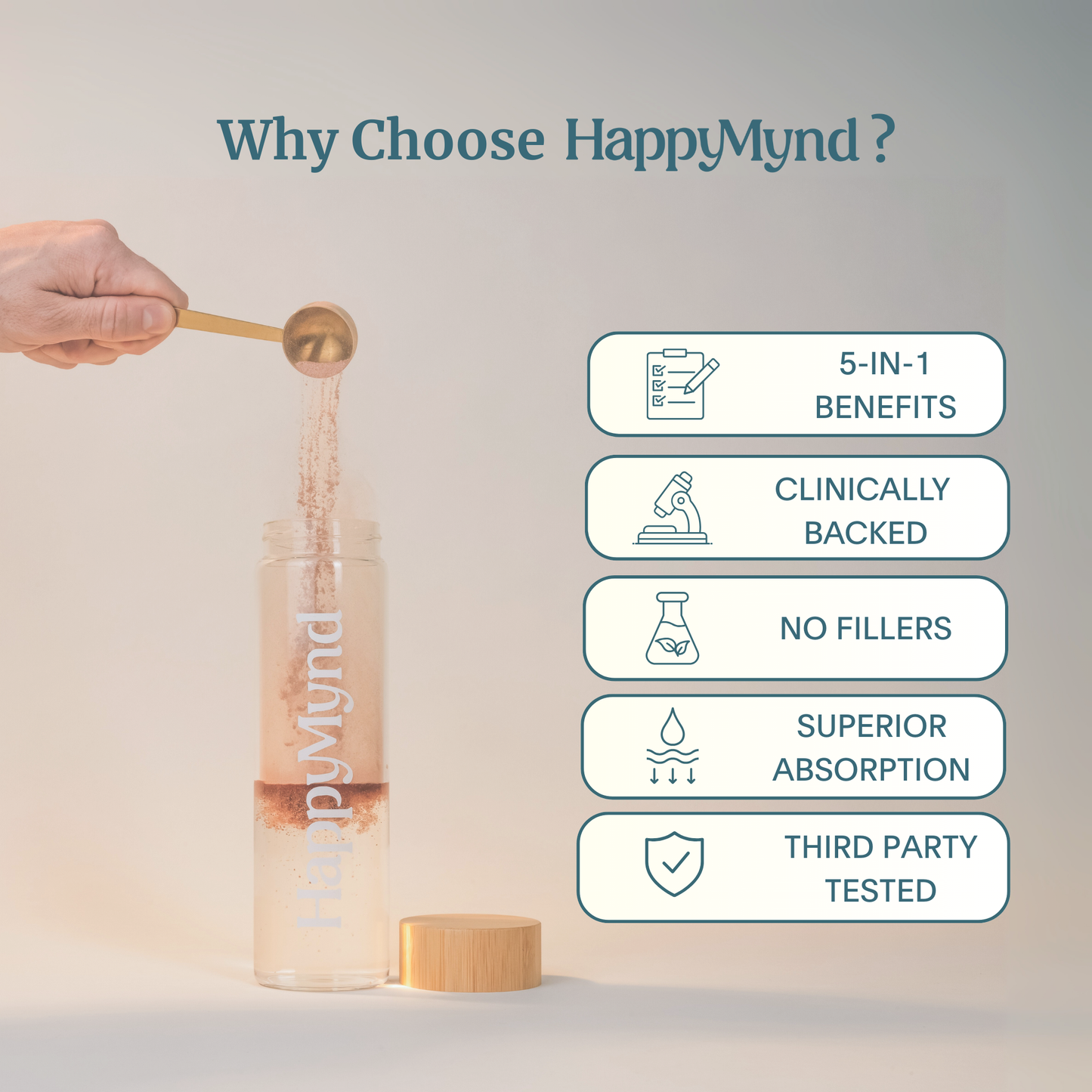 HappyMynd - All-in-One Brain and Mind Support